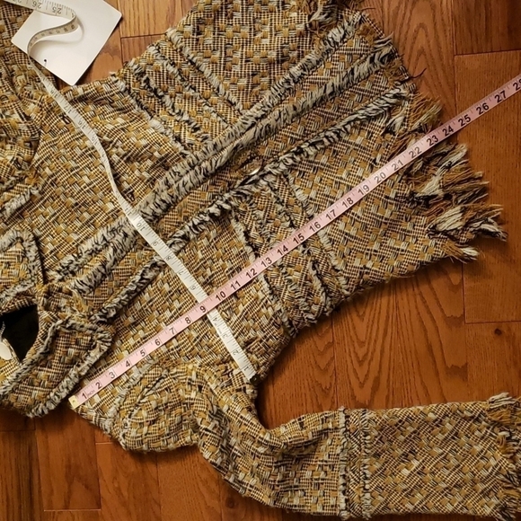 𝅺TULEH tweet blazer / JACKET  size 8 - Picture 11 of 12